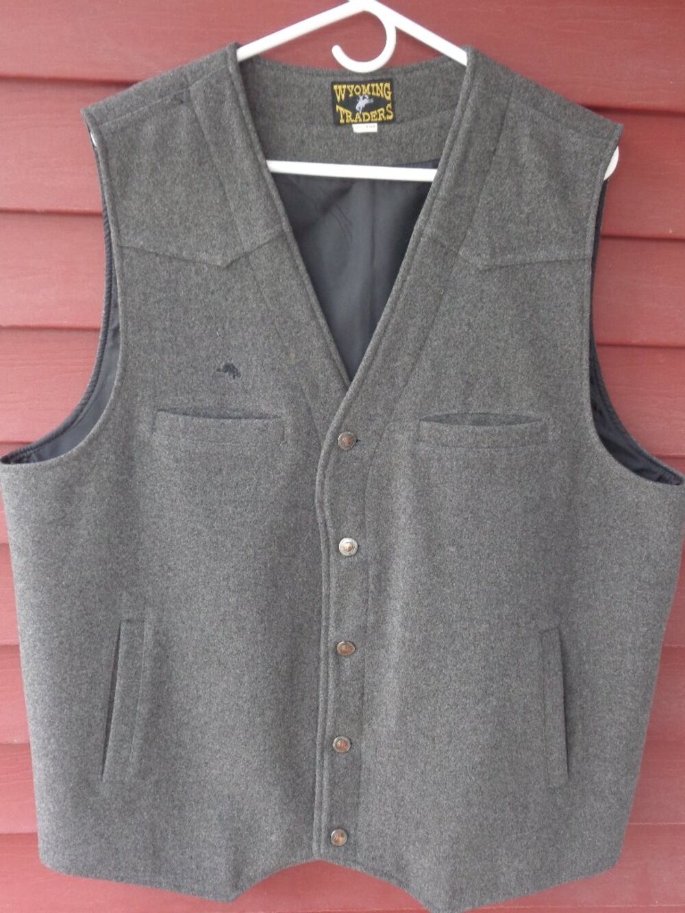 Men's WYOMING TRADERS Virgin Wool Vest
